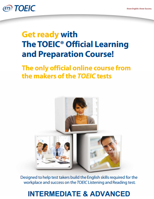 Online Prep Course TOEIC® Official Learning and Preparation Course - Intermediate to Advanced
